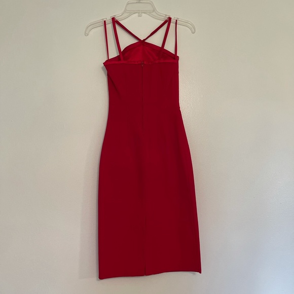 Maria Bianca Nero | Party Dress | Holiday Dress | Designer | Red | Size P - Picture 2 of 7